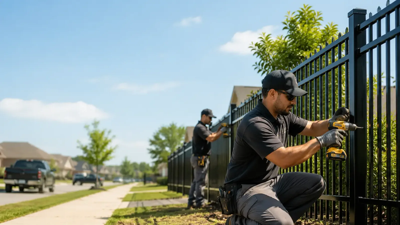 Metal Fence Installation in Cheshire, OH